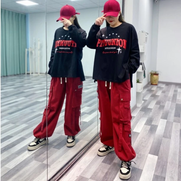 C春秋款3119薄款工装裤（广场舞曳步舞服）
