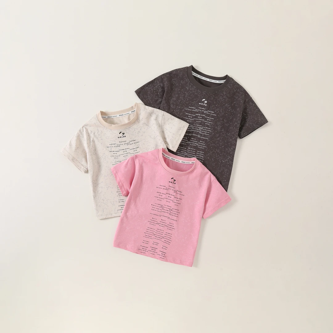 儿童男童夏季薄款夏款印花小童ol洋气时尚套装套装t