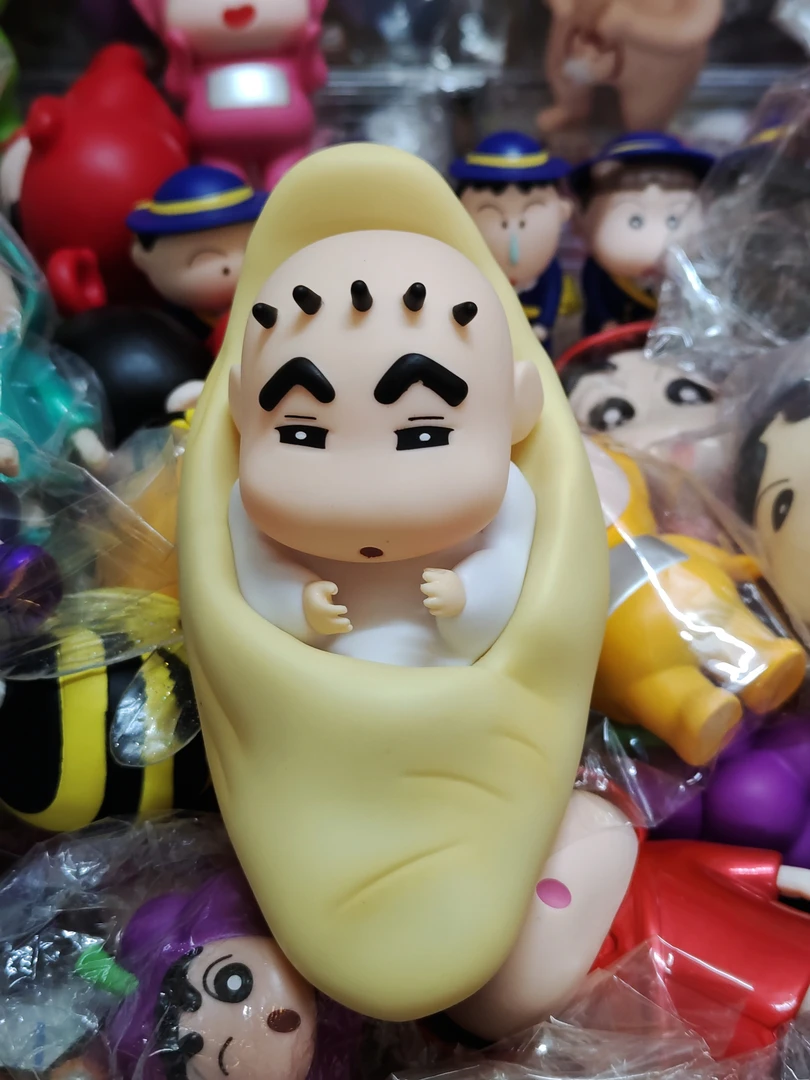 襁褓蜡笔小新玩具手办DIY摆件