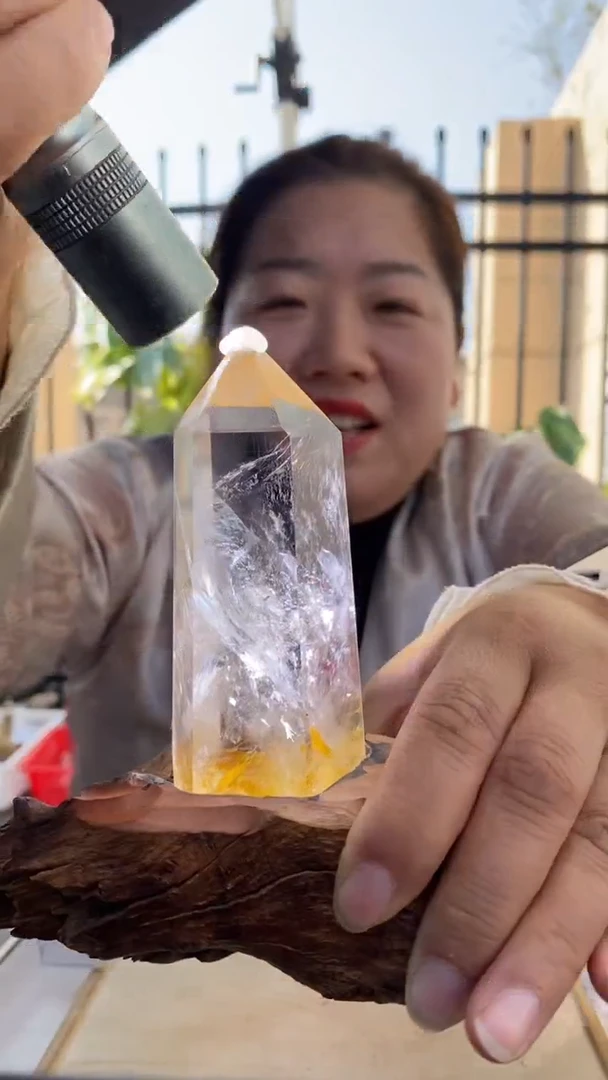 【闪购商品】水晶柱子未镶嵌蓝针柱子DD99