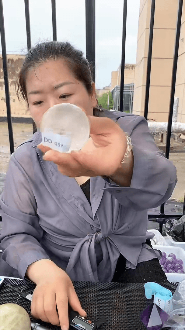 【闪购商品】水晶球未镶嵌白水晶球DD059