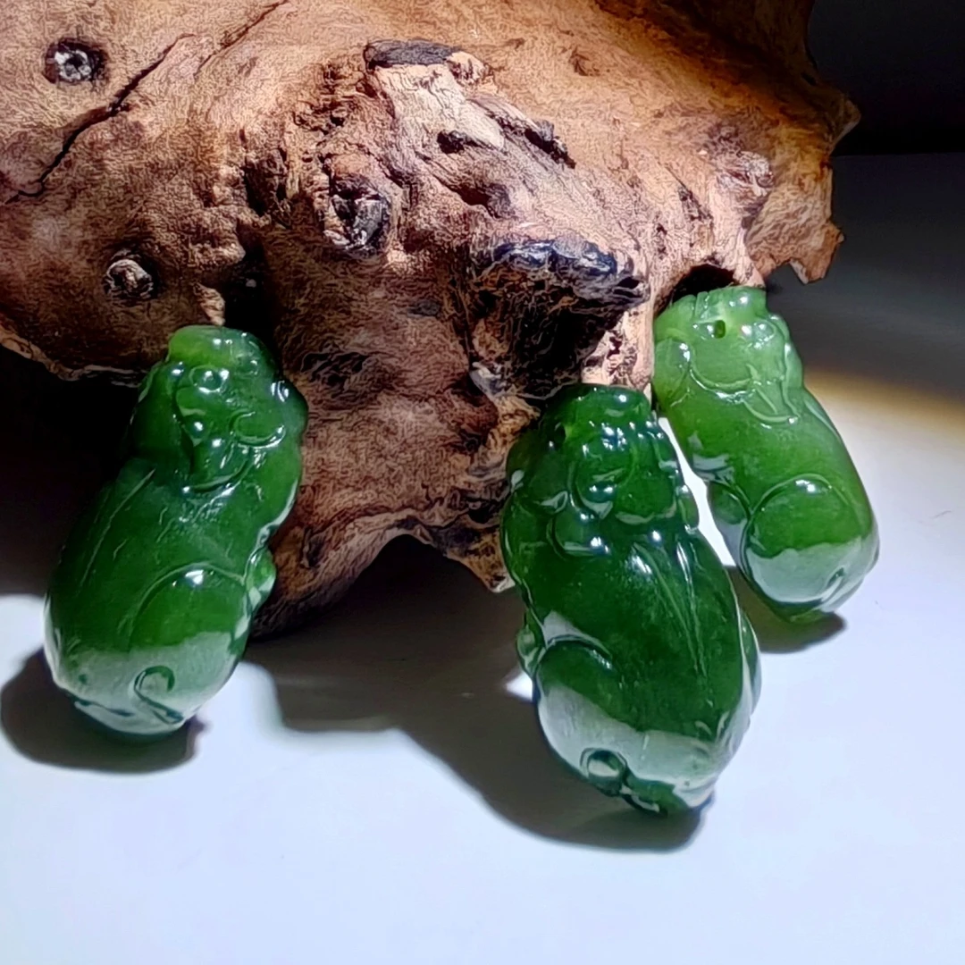 非金属布艺吊坠  精雕 貔貅   守护  添福  配证书