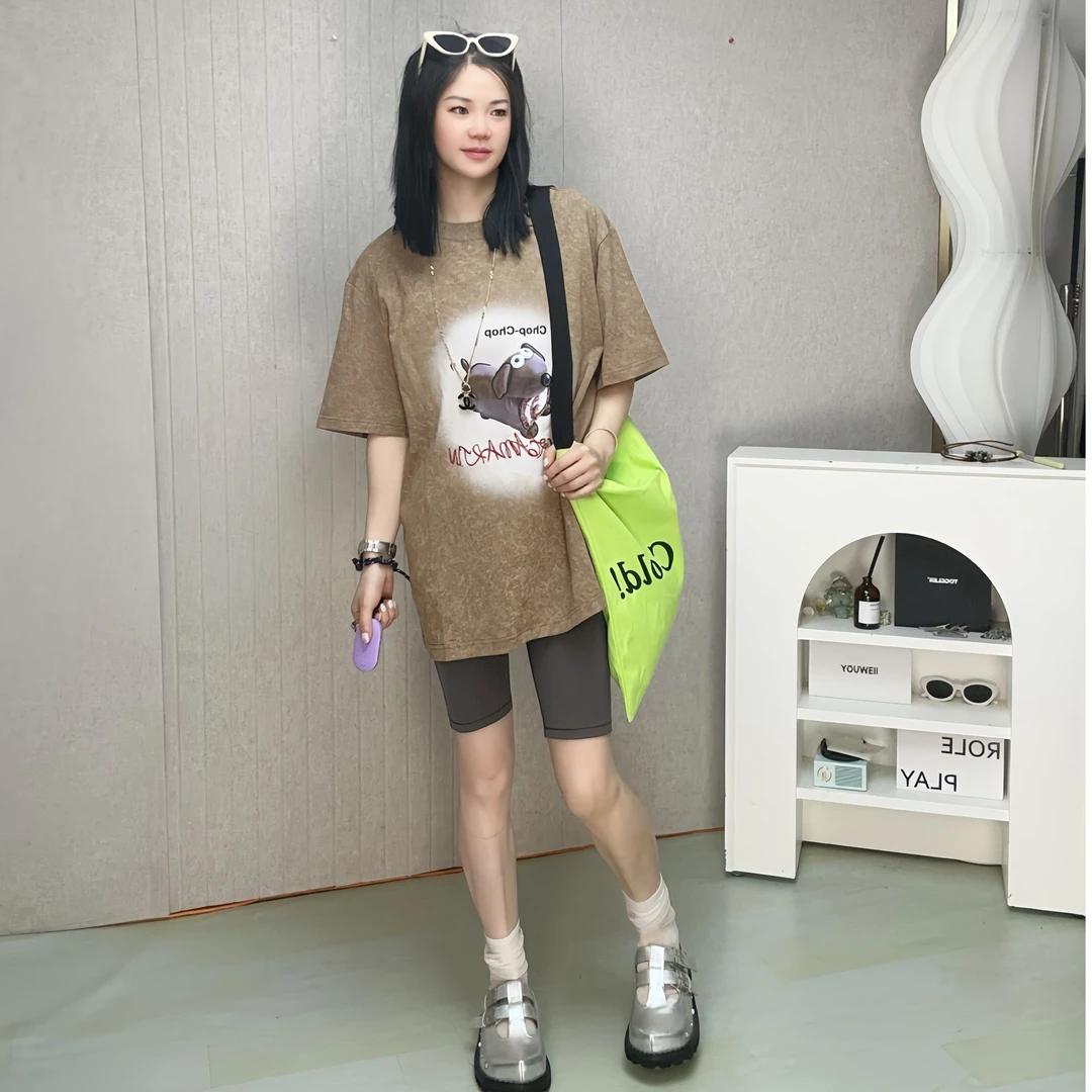 YOUWEI有尾授权2024秋季新款瑜伽式打底九分裤中裤Y5624301