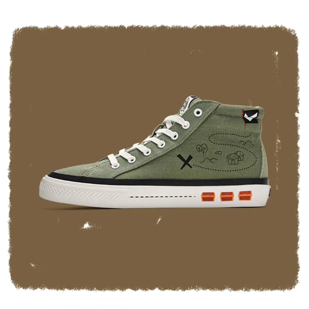 PONY波尼官方 潮流板鞋情侣款高帮耐磨休闲运动鞋24U1WI05