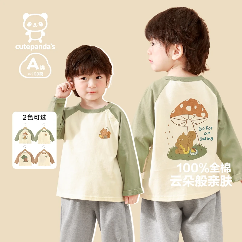 【现货】婴儿衣服休闲长袖T恤春装春秋宝宝打底衫儿童小童上衣Y8940