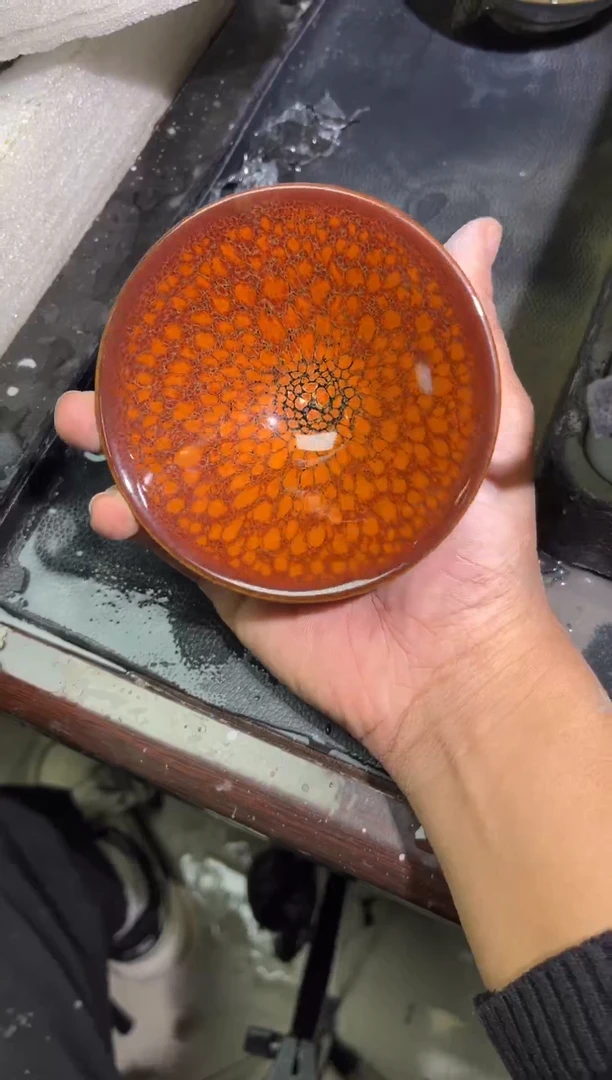 【闪购商品】陶茶盏01红
