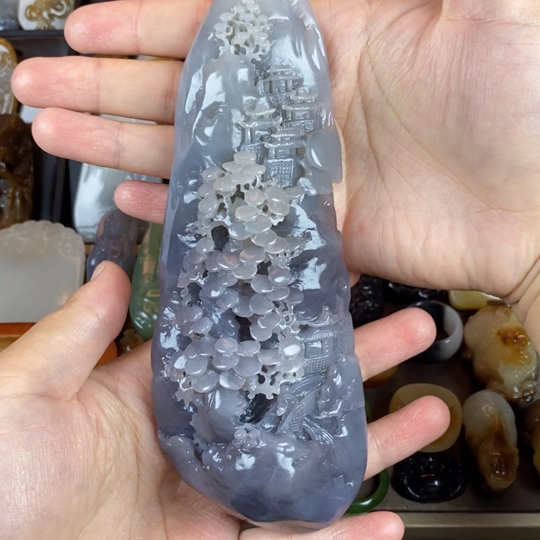 和田玉摆件未镶嵌