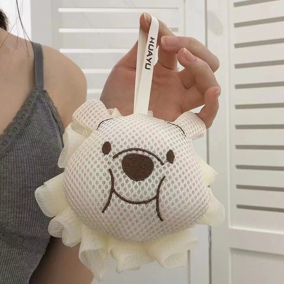 小熊沐浴花球家用柔软洗澡起泡女生可爱洗浴高档草莓卫生间章鱼