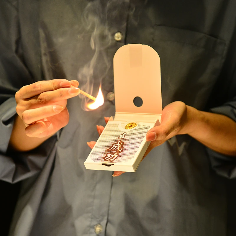 成功！玄武火柴香朕在棒棒香沉香檀香 旅行出行迷你便携家用熏香
