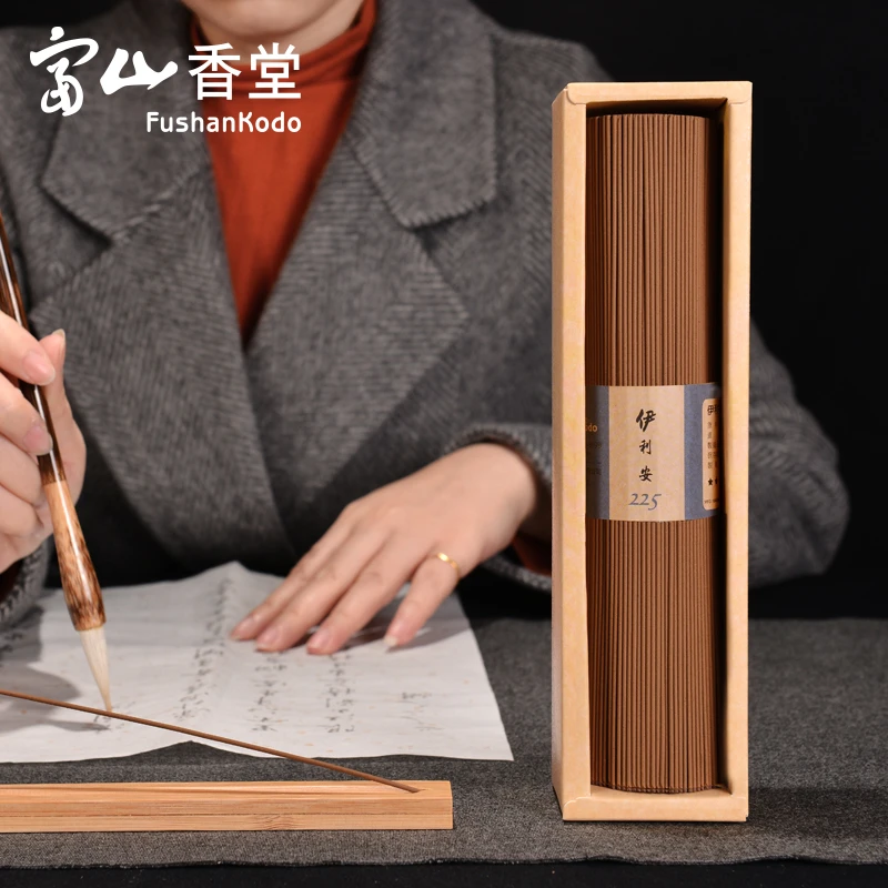 伊利安225线香200克约666支清新喝茶卧室品香富山香堂