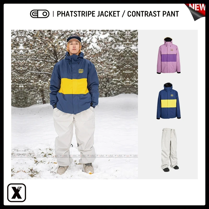 易毒[EXDO]W25 Airblaster/AB单板滑雪服滑雪裤男女同款上衣裤子