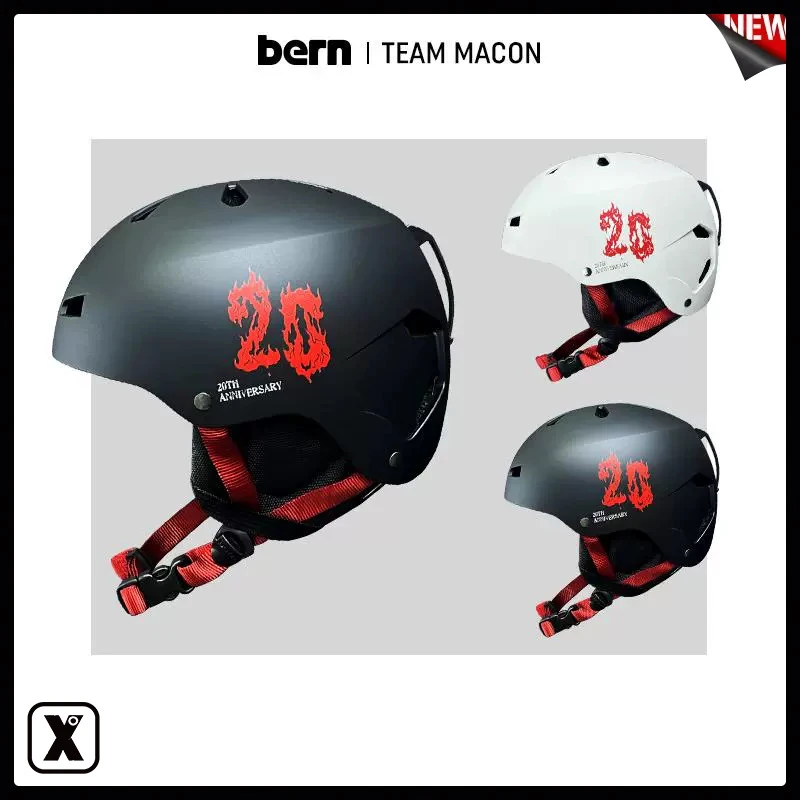 易毒[EXDO]W25 Bern单板滑雪头盔成人护具防撞雪盔 Macon