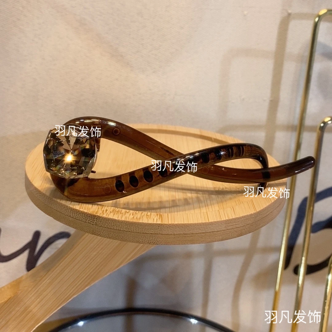 新款发饰2024韩版气质网红时尚百搭ins优雅扭扭夹