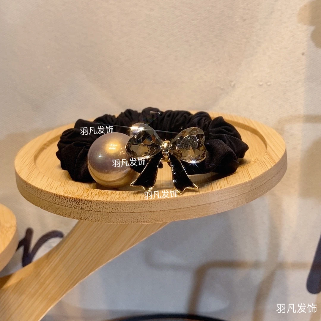 YF2101韩版发绳秋冬新款发饰气质轻奢时尚百搭优雅高弹头绳