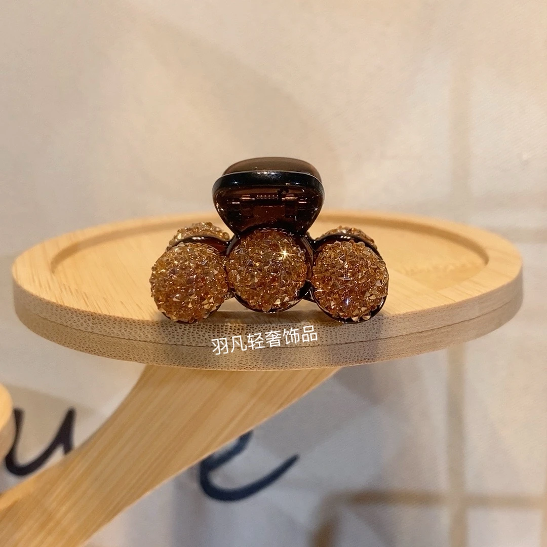 韩版发饰新品3.5公分气质轻奢时尚百搭精致刘海夹