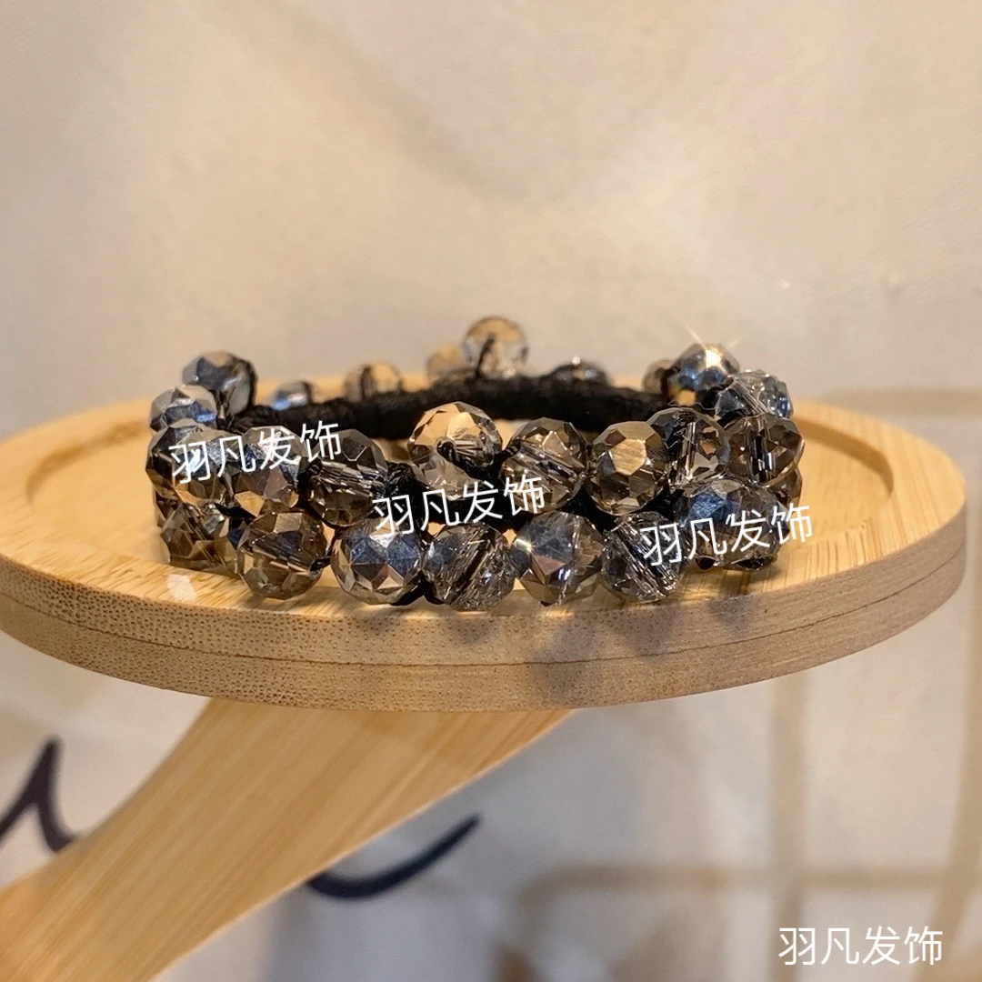 2024新款韩版气质发绳手工轻奢百搭时尚个性两用手链头绳