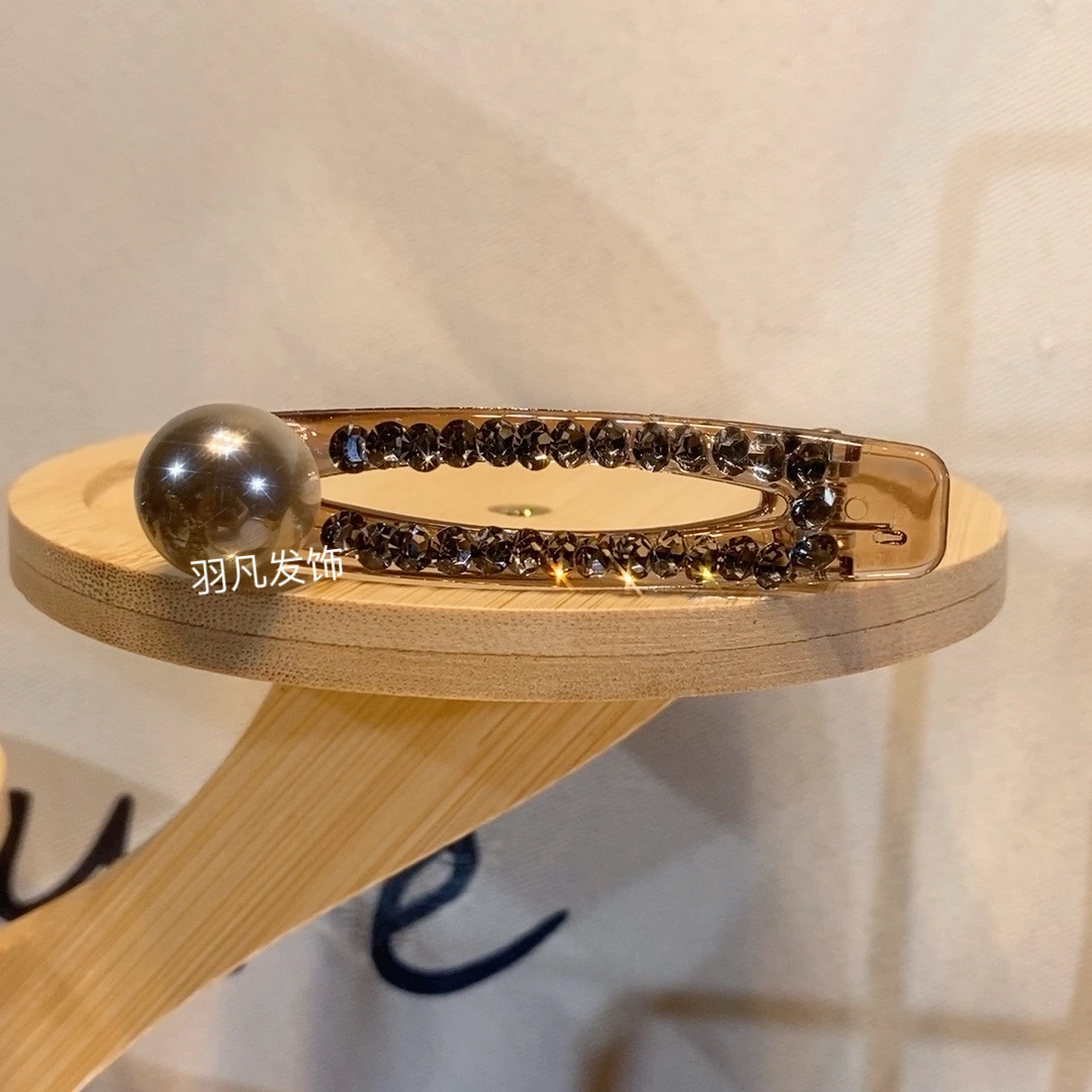 羽凡韩版新款2025气质轻奢时尚百搭简约优雅鸭嘴夹