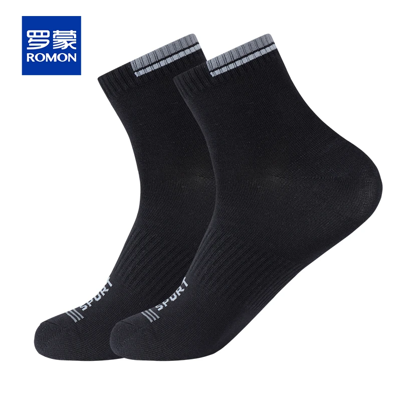 Romon/罗蒙男袜特价品牌袜子单双装WZLM07