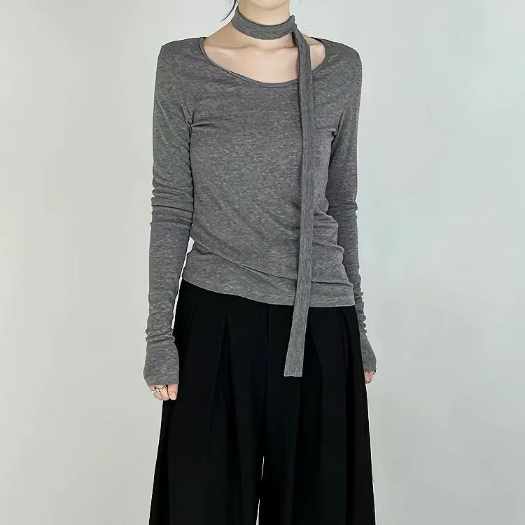 新品早秋款设计圆领T恤615