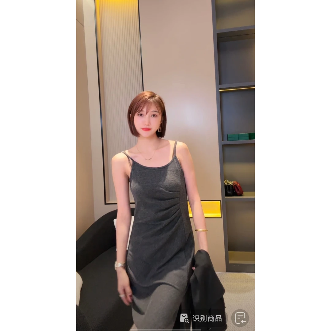 新品韩版百搭吊带裙 337