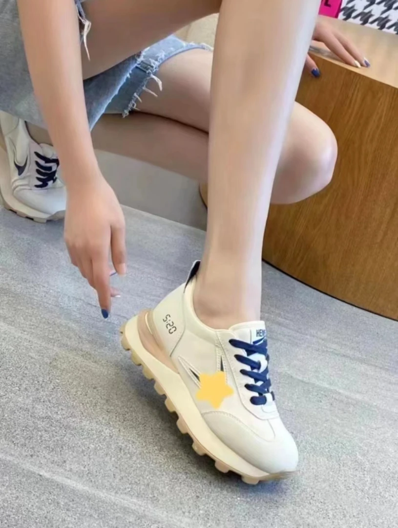 朱朱家春秋正品228855加冰丝莱卡耐磨防滑软底淑女运动鞋女款时尚