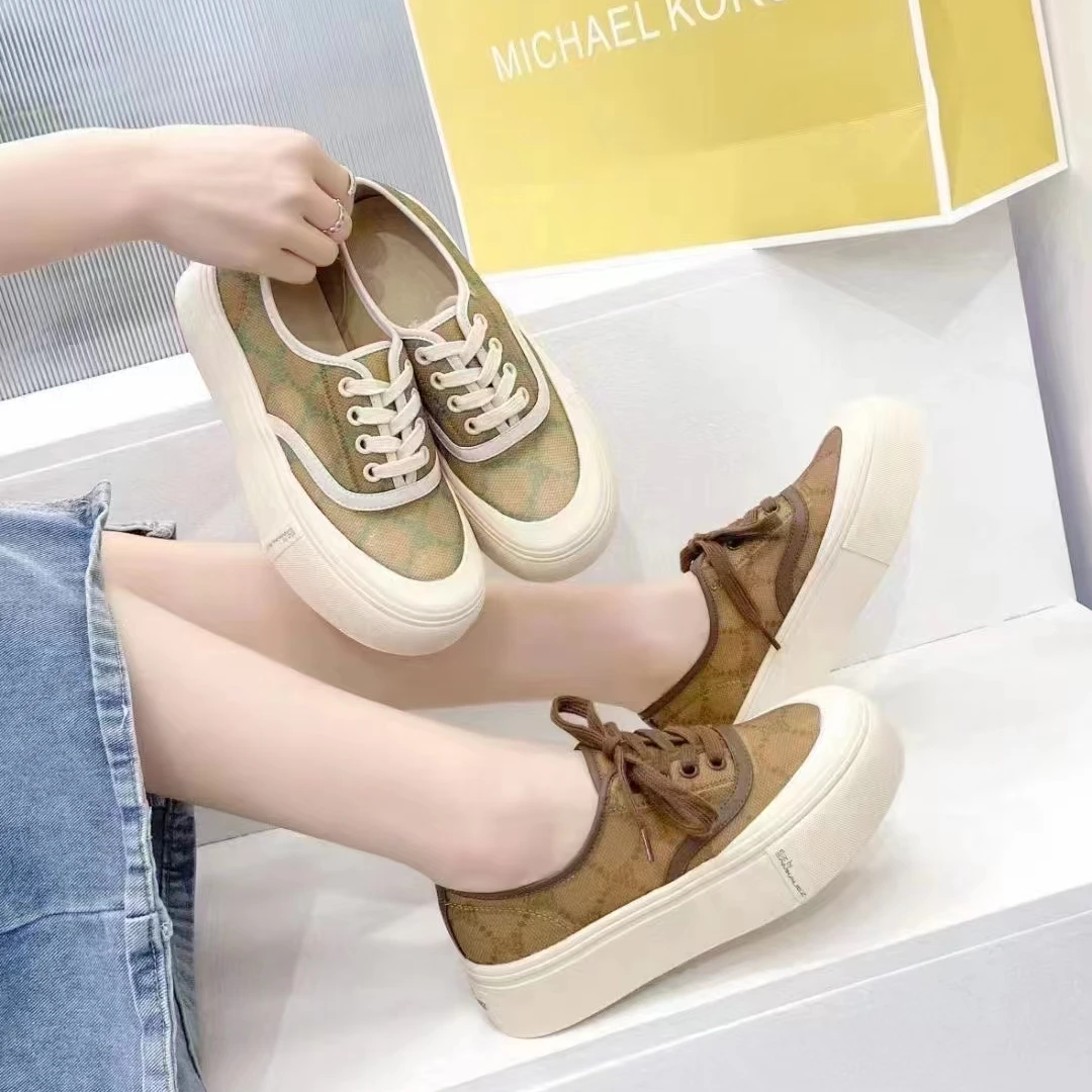 专柜正品228881欧洲站夏季新款透网厚底真皮休闲板鞋欧货小白女鞋