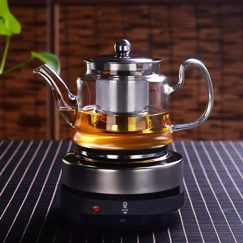 玻璃茶壶加厚防爆家用煮茶壶泡茶杯花茶壶分茶器茶具高档茶盘高温