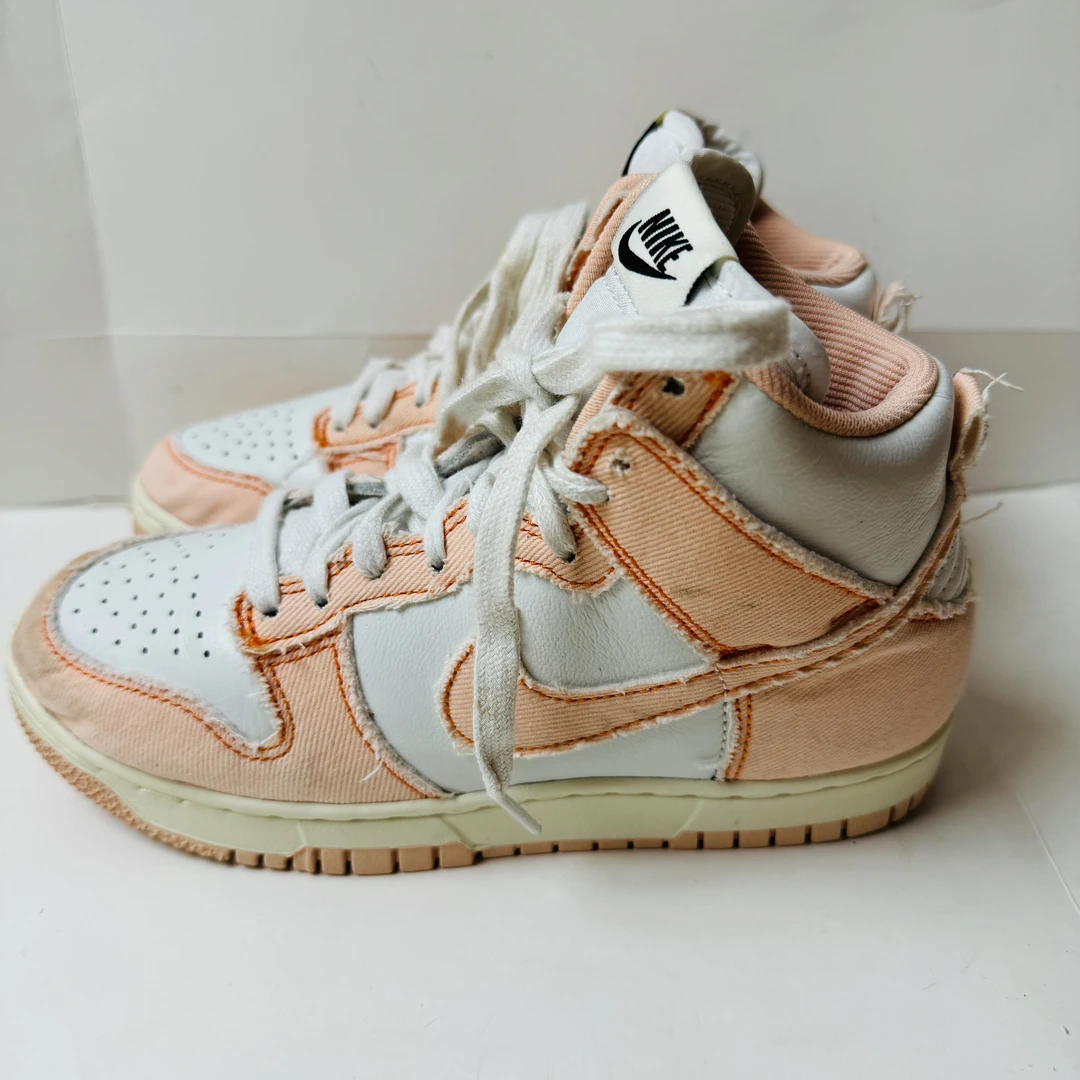 36码/DUNK 高帮 粉色 板鞋