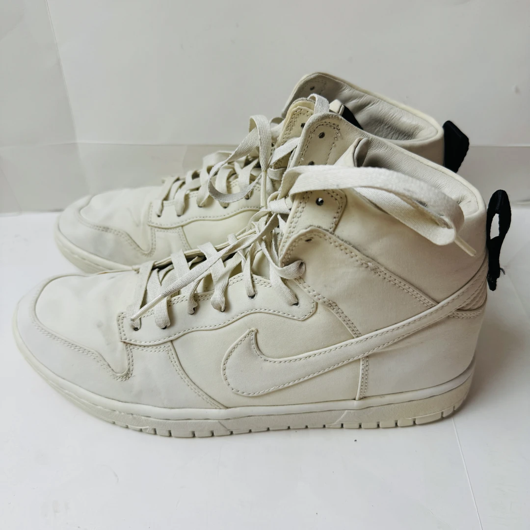 43码/DUNK 高帮 白 板鞋