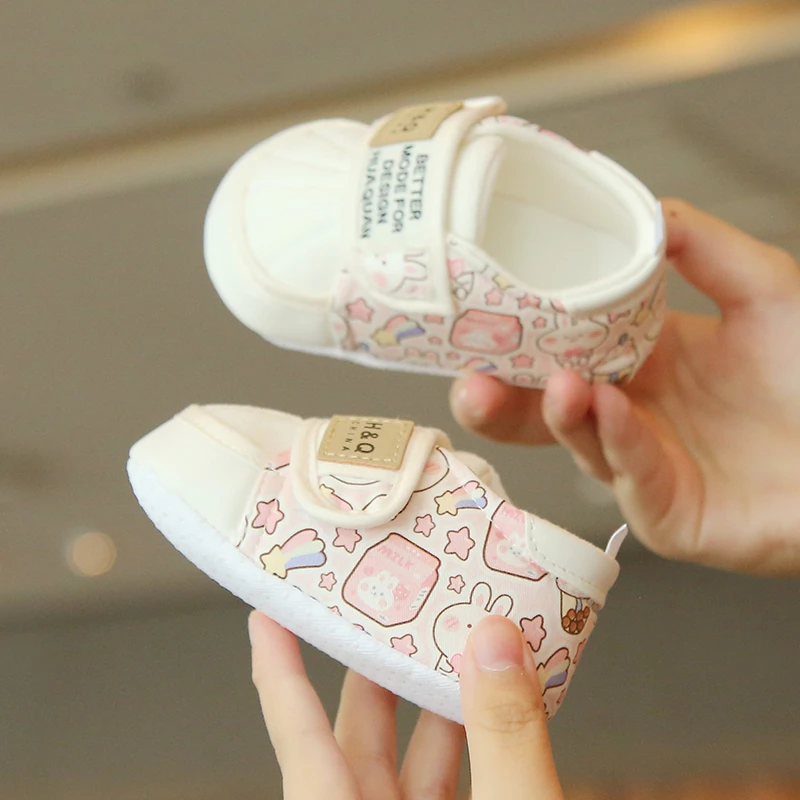 秋季0-1岁宝宝婴儿步前鞋0-6-12个月宝宝步前鞋冬季学步鞋秋款