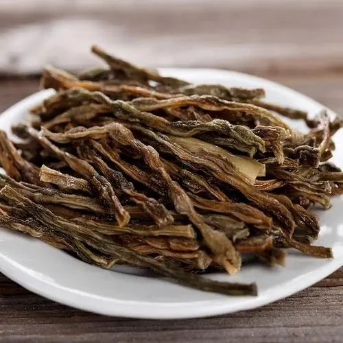 江西鄱阳响水滩乡农家晾晒干豆角
