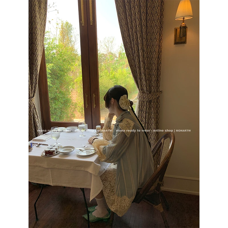 【MONA折扣款 】MONA 泡泡袖连衣裙 O124Q00649