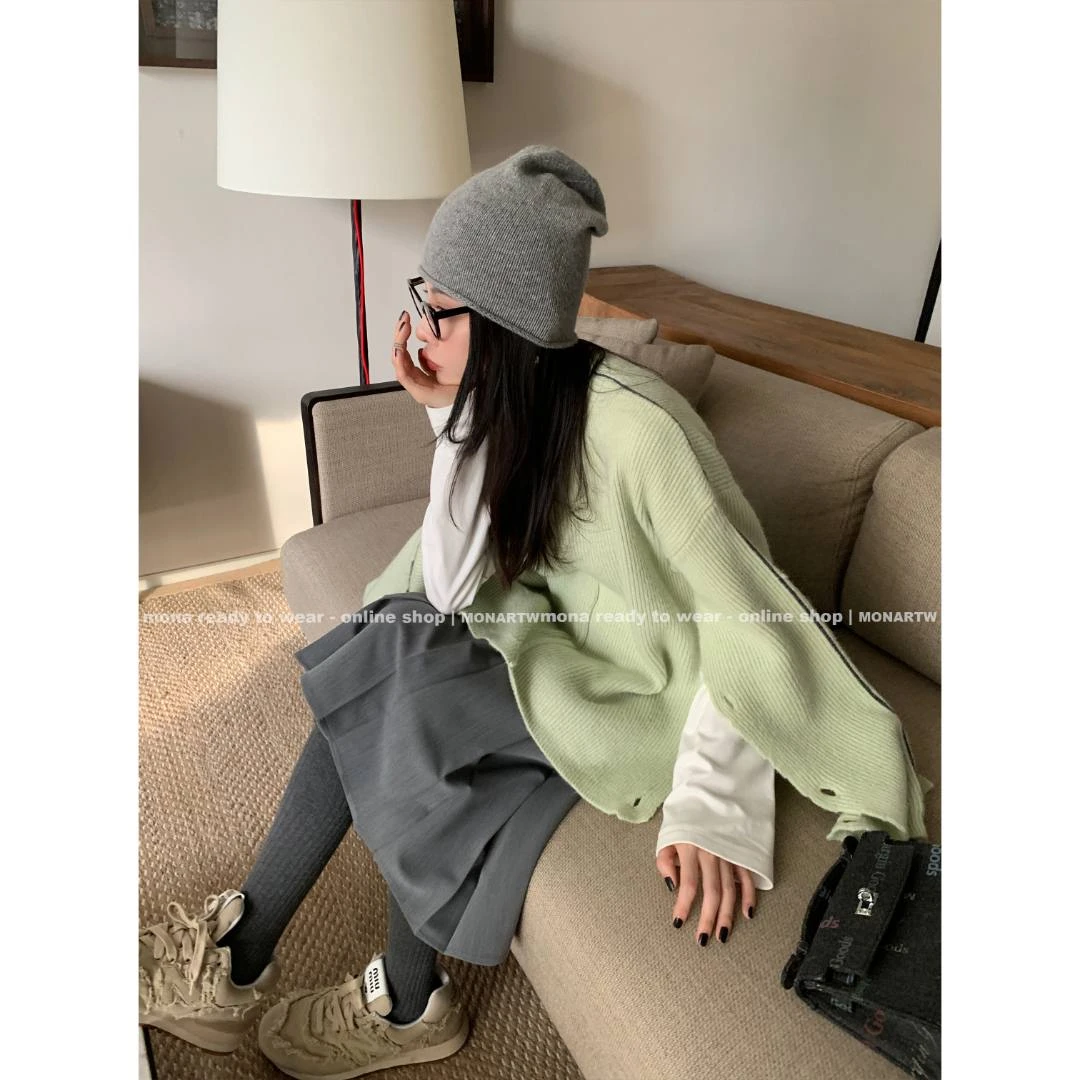 MONA oversize显瘦斗篷毛衣 OO233653