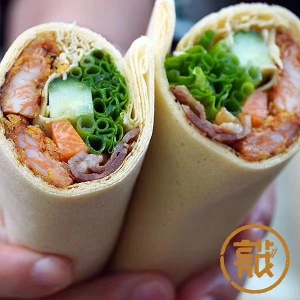 0【送老虎菜】山东杂粮软煎饼低脂零添加即食纯手工现做现发