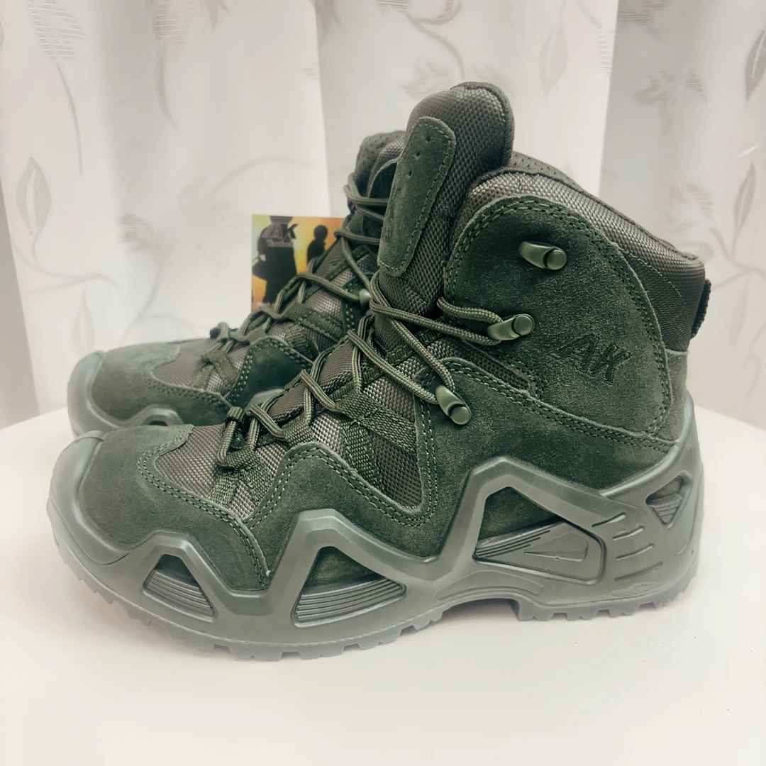 俄罗斯特种兵作战靴 防刺穿战术靴俄军迷靴子户外鞋中邦