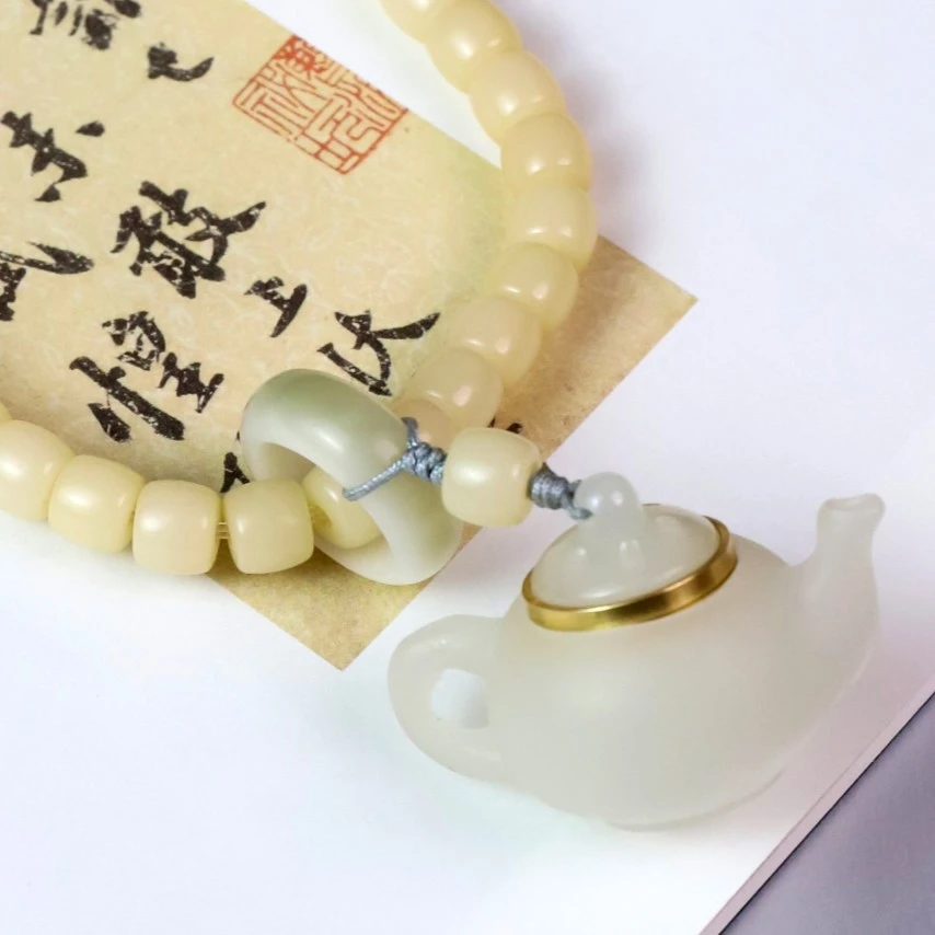 【把把壶】菩提根原创手持手串菩提子菩提根男女同款