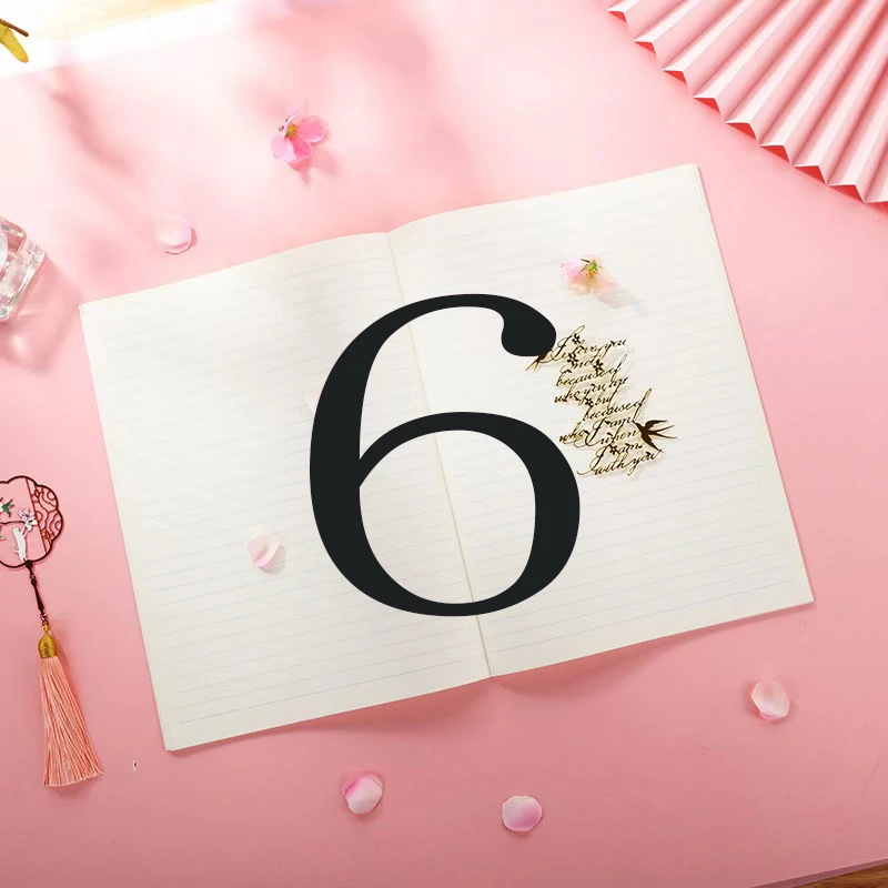 【1-6号链接】 文具推荐【以直播间实物展示为准】手账本あ本册