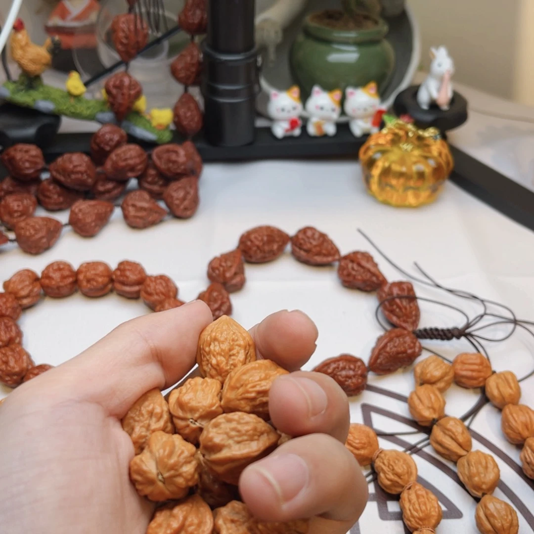 文玩核桃手串聚*斋蛤蟆头