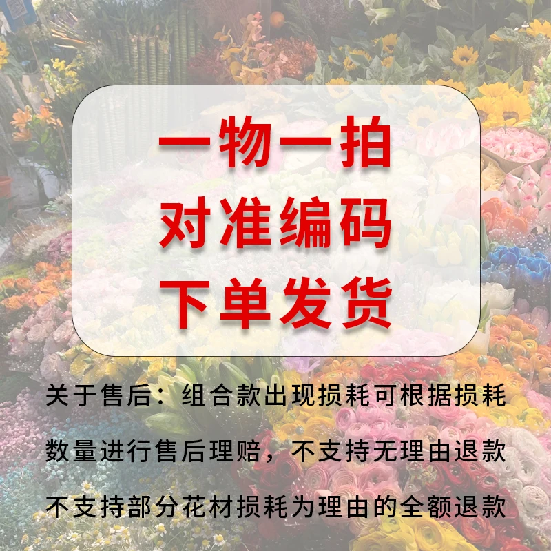 X316  一物一拍  对准编号  下单发货 玫瑰百合鲜花套餐云南直发