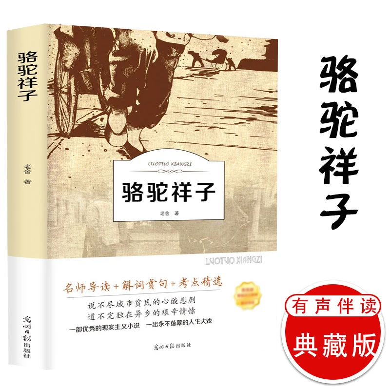 骆驼祥子 原版导读版课外书
