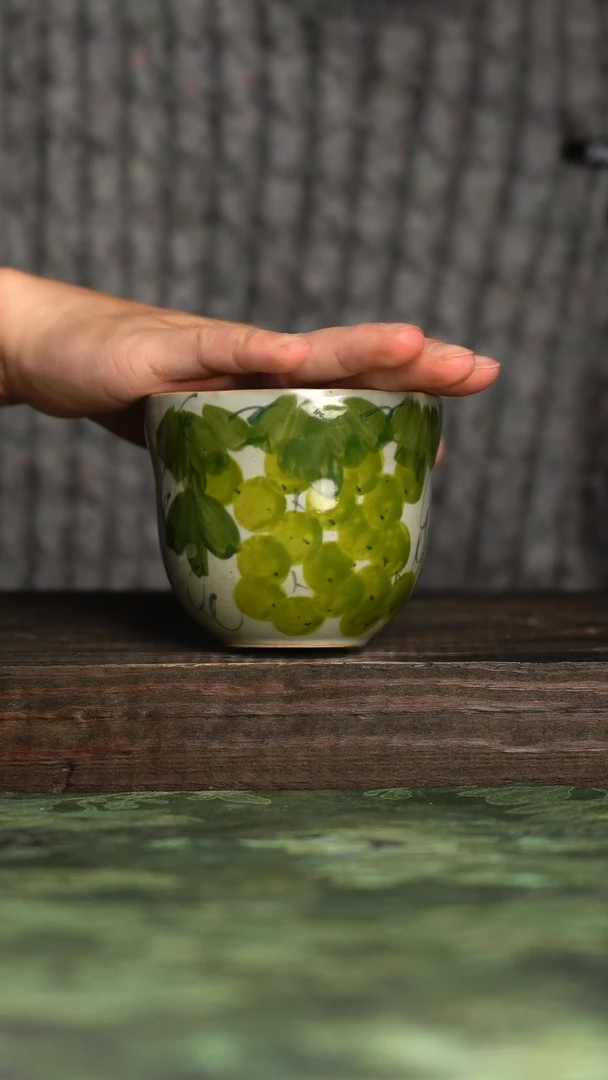 【闪购商品】杯青诗手工手绘瓷器