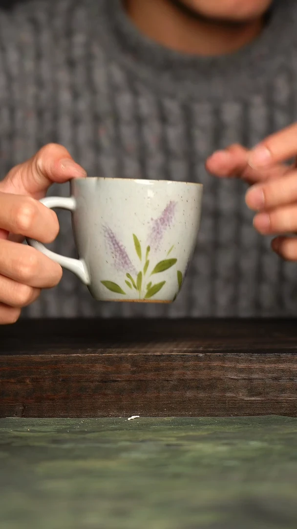 【闪购商品】杯青诗手工手绘瓷器