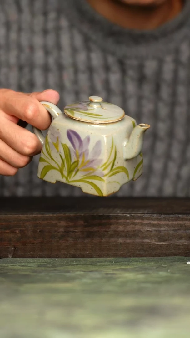 【闪购商品】杯青诗手工手绘瓷器