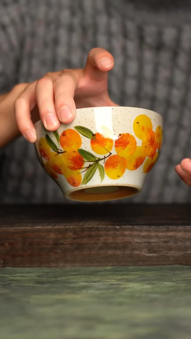 【闪购商品】杯青诗手工手绘瓷器