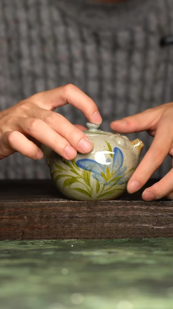【闪购商品】杯青诗手工手绘瓷器