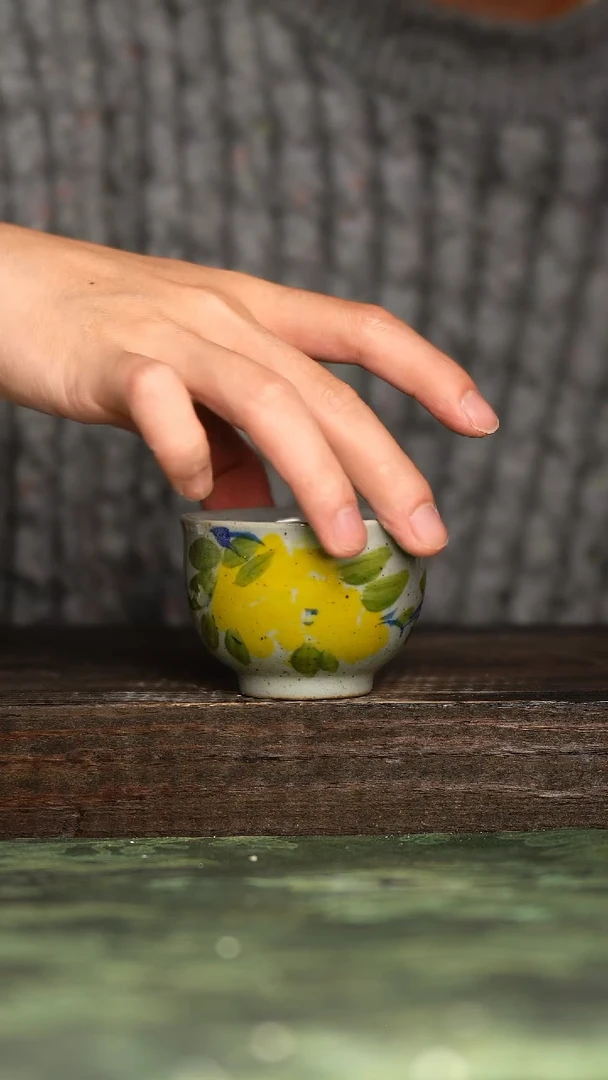 【闪购商品】杯青诗手工手绘瓷器