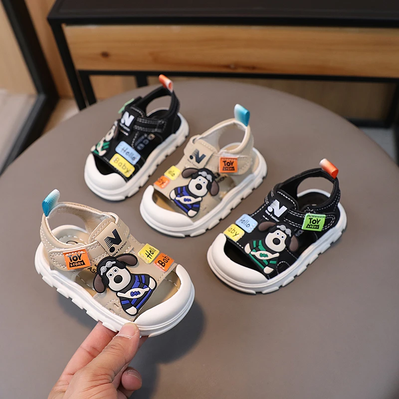 宝宝凉鞋夏季2024新款婴儿学步女童0一1-3岁儿童包头男童软底小童