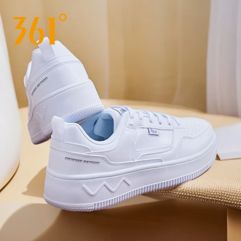 361男鞋小白鞋空军一号2024夏季运动鞋361度舒适软底休闲鞋子板鞋