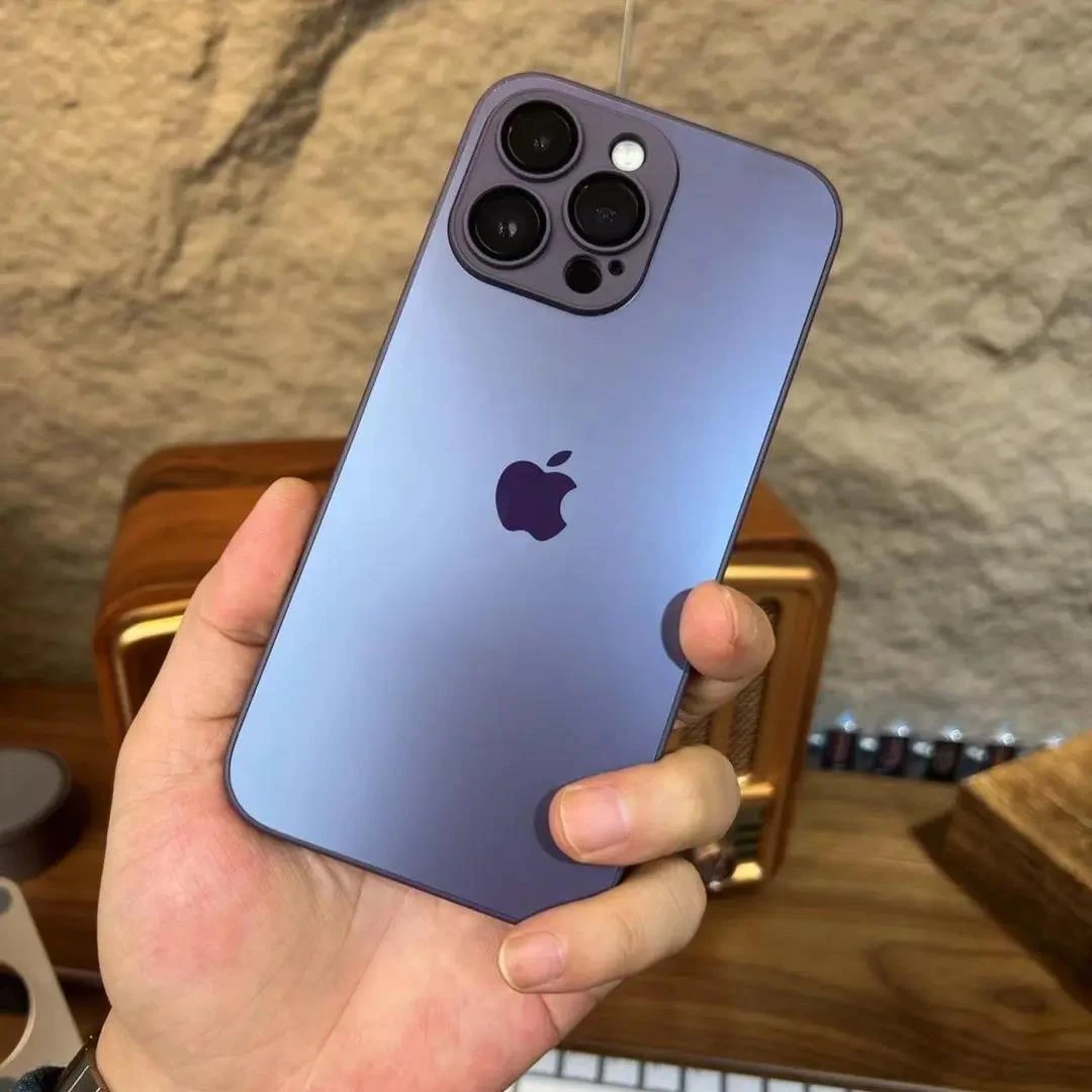 原机AG磨砂磁吸适用苹果15promax手机壳自带镜头膜iPhone14/13/12