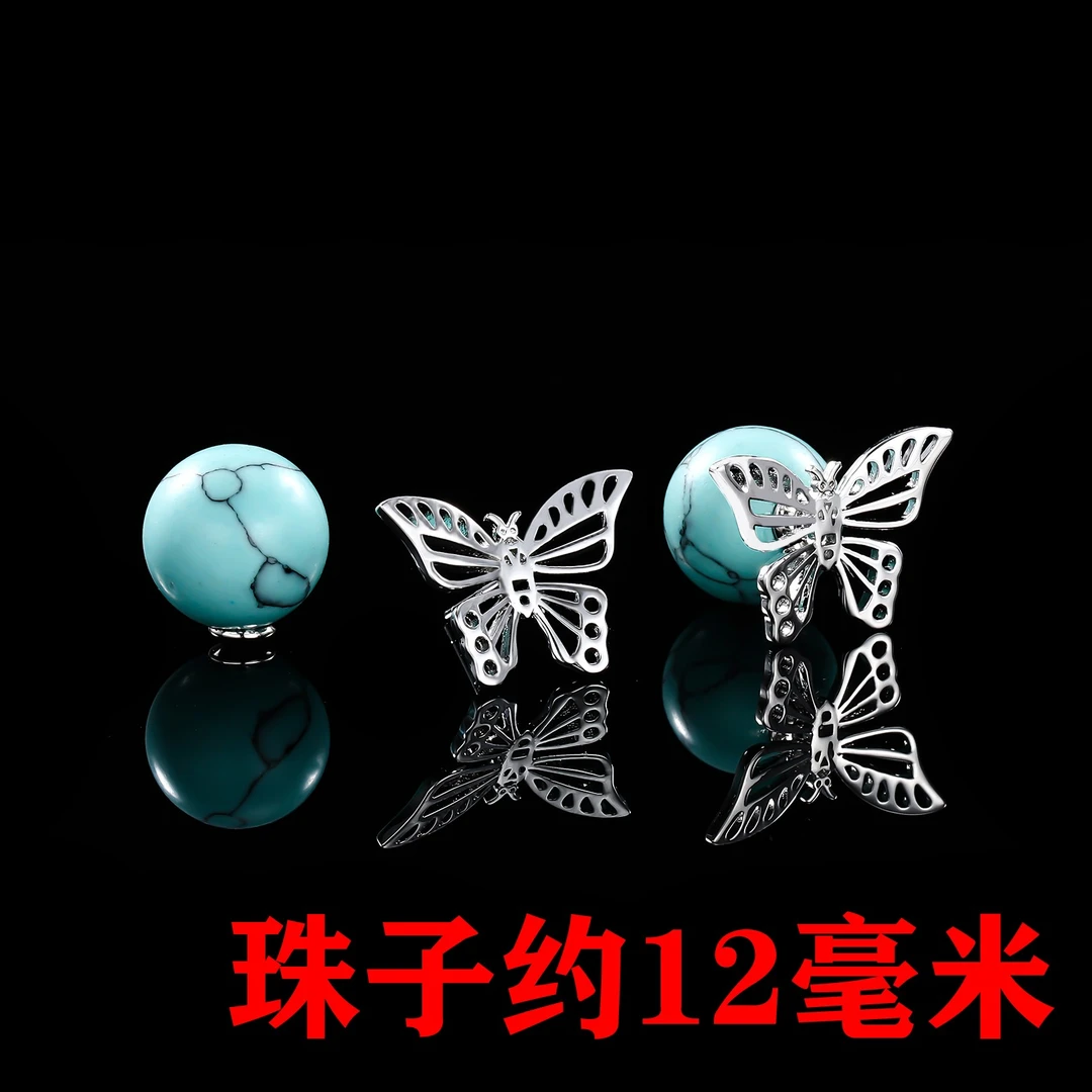 铜合金仿珍珠耳饰 ——木木（SY2927）AFA-0136B 耳饰简约